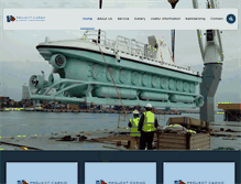 Tablet Screenshot of project-yacht.com